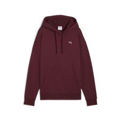 Damska wygodna bluza z kapturem Essentials Elevated PUMA Ruby Shimmer Red. Czerwone bluzy Puma, bez wzorów, z kapturem, do biegania. Za 249.00 zł.