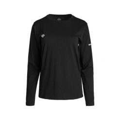 BRIANES Damska koszulka z długim rękawem i okrągłym dekoltem, casualowa. Czarne bielizna termoaktywna damska IZAS, bez wzorów, bez ramiączek. W wyprzedaży za 139.09 zł.