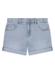 Levi's Kids Szorty dżinsowe w kolorze błękitnym rozmiar: 116. Niebieskie szorty Levi's Kids, bez wzorów, klasyczne. Za 69.45 zł.