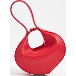 Torebka PATRIZIA PEPE. Czerwone torebki klasyczne Patrizia Pepe, bez wzorów, z tłoczeniem, bez dodatków. Za 1,429.00 zł.