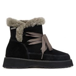 Śniegowce EMU Australia. Czarne śniegowce Emu Australia, bez wzorów, bez zapięcia. Za 774.99 zł.