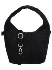 Charm Torebka w kolorze czarnym - 16 x 13 x 10 cm rozmiar: onesize. Czarne torebki klasyczne Charm, bez wzorów, z materiału, przez ramię, bez dodatków. Za 130.99 zł.