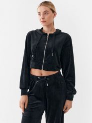 ONLY Bluza 15302591 Czarny Cropped Fit. Czarne bluzy ONLY, m, bez wzorów, z syntetyku, bez kaptura. Za 79.99 zł.