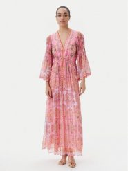 Hale Bob Sukienka letnia 4YAS616A Różowy Regular Fit. Czerwone sukienki Hale bob, s, bez wzorów, z wiskozy, bez kołnierzyka, bez ramiączek. Za 1,769.00 zł.