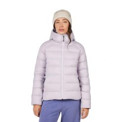 Damska kurtka z kapturem Rossignol Aretu. Fioletowe kurtki Rossignol, l, bez wzorów, z puchu, z kapturem. Za 1,178.50 zł.