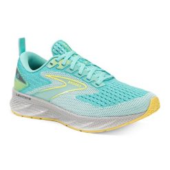 Buty do biegania damskie Brooks Levitate 6. Białe buty do biegania Brooks, bez wzorów, bez zapięcia, do biegania. W wyprzedaży za 643.75 zł.