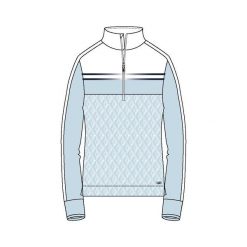 Polar softech z golfem dla kobiet CMP. Niebieskie bluzy z polaru CMP, bez wzorów, z polaru, na golfa. Za 331.70 zł.