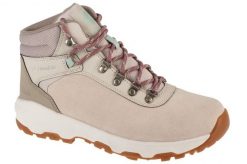 Buty trekkingowe damskie, Newton Wander WP. Brązowe trekkingi Columbia, bez wzorów, z materiału, przed kostkę, bez zapięcia, trekkingowe. Za 533.85 zł.