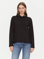 Calvin Klein Jeans Bluza J20J224722 Czarny Regular Fit. Czarne bluzy Calvin Klein Jeans, l, bez wzorów, z jeansu, bez ramiączek, bez kaptura. Za 229.99 zł.