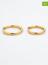 Paul Hewitt Kolczyki-kreole (2 pary) rozmiar: onesize. Żółte kolczyki paul hewitt, ze stali. Za 169.67 zł.