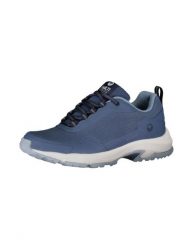 Buty trekkingowe damskie Halti Fara Low 2 DX. Niebieskie buty trekkingowe Halti, bez wzorów, z gumy, bez zapięcia, trekkingowe. Za 499.99 zł.