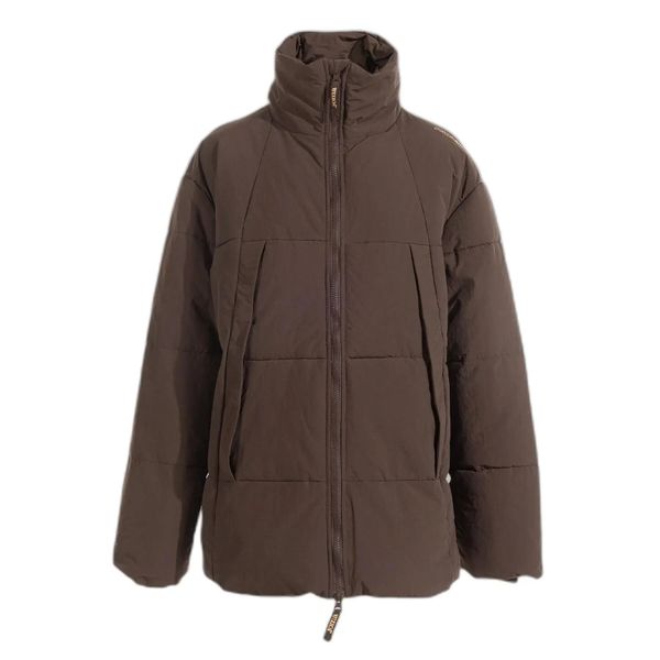 Damska kurtka puchowa Joma. Brązowe kurtki Joma, s, bez wzorów, z materiału, klasyczne, bez kaptura. Za 186.50 zł.