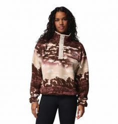 Bluza sportowa damska Columbia Helvetia Ii Tobacco Sisters. Brązowe bluzy bez kaptura Columbia, m, bez wzorów, z materiału, bez kaptura, trekkingowe. Za 492.00 zł.