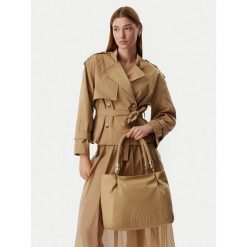 Torebka LOVE MOSCHINO. Brązowe torebki klasyczne Love Moschino, bez wzorów, klasyczne, bez dodatków. Za 1,049.00 zł.