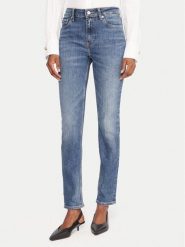 Tommy Hilfiger Jeansy Kris WW0WW46722 Niebieski Slim Fit. Niebieskie jeansy Tommy Hilfiger, bez wzorów, z bawełny. Za 519.99 zł.