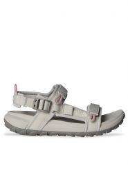 The North Face Sandały NF0A8ADR7F51 Szary. Szare sandały The North Face, bez wzorów, z materiału, bez obcasa, na płaskiej podeszwie, bez zapięcia. Za 249.99 zł.
