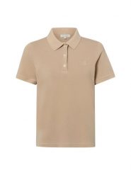 Marc O'Polo koszulka polo Kobiety Bawełna (100%) brązowy, XL. Brązowe t-shirty sportowe Marc O'Polo, xl, bez wzorów, z bawełny, bez ramiączek. Za 229.95 zł.