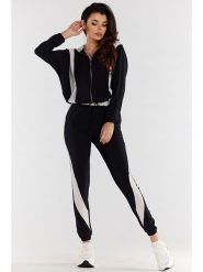 Awama Bluza w kolorze czarnym rozmiar: XL. Czarne bluzy Awama, xl, bez wzorów, bez ramiączek, bez kaptura. Za 107.99 zł.