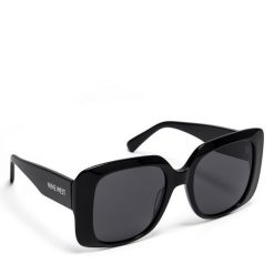 Okulary przeciwsłoneczne Nine West. Czarne okulary przeciwsłoneczne Nine West, bez wzorów. Za 139.99 zł.