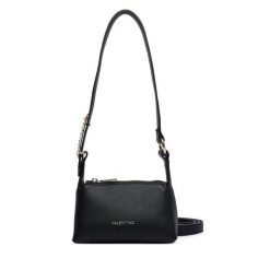 Torebka Valentino. Czarne listonoszki Valentino, bez wzorów, bez dodatków. Za 439.99 zł.