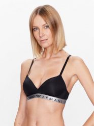 Emporio Armani Underwear Biustonosz bezfiszbinowy 164410 3R235 00020 Czarny. Czarne biustonosze Emporio Armani Underwear, bez wzorów, z syntetyku. Za 129.99 zł.
