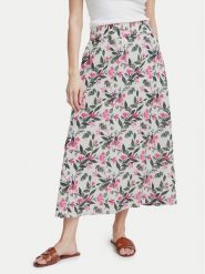 Fransa Spódnica maxi 20614061 Różowy Regular Fit. Czerwone spódnice Fransa, m, bez wzorów, z bawełny, maxi. Za 129.99 zł.