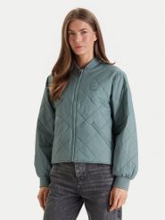 Calvin Klein Jeans Kurtka bomber LV147E514G Szary Regular Fit. Szare kurtki Calvin Klein Jeans, xl, bez wzorów, z jeansu, bez kaptura. Za 519.99 zł.