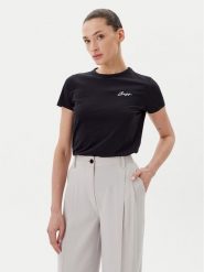 BOSS T-Shirt C_Elogo_20 50541343 Czarny Slim Fit. Czarne t-shirty Boss, xs, bez wzorów, z bawełny, bez kołnierzyka, bez ramiączek. Za 179.99 zł.