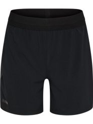 Szorty damskie Hummel Blaze26 Pro. Czarne szorty sportowe Hummel, bez wzorów, z materiału, z standardowym stanem, na fitness i siłownię. Za 167.00 zł.
