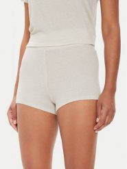 American Vintage Szorty materiałowe Wepy WEP00AE24 Écru Regular Fit. Szorty American Vintage, bez wzorów, z materiału, vintage. Za 79.99 zł.