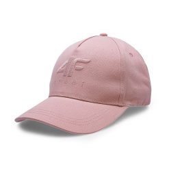 Czapka z daszkiem 4F. Czerwone czapki z daszkiem 4f, bez wzorów. Za 39.99 zł.