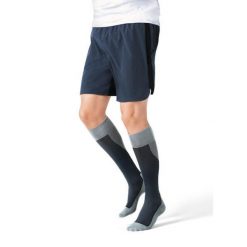Skarpety kompresyjne do biegania dla dorosłych Jobst Sport CCL1 Podkolanówki. Szare skarpetki JOBST, bez wzorów. Za 189.99 zł.