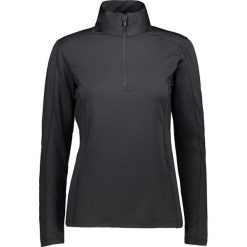 Bluza treningowa damska CMP 30L1086U901. Czarne bluzy CMP, l, bez wzorów, bez kaptura, na golfa. Za 199.99 zł.