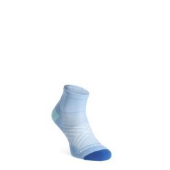 Skarpetki damskie Darn Tough Run 1/4 Ultra-Lightweight with Cushion. Niebieskie skarpetki DARN TOUGH, bez wzorów. Za 114.99 zł.