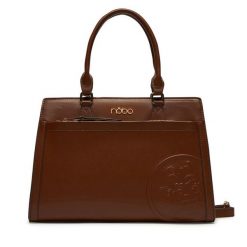 Torebka Nobo. Brązowe torebki klasyczne NOBO, bez wzorów, klasyczne, bez dodatków. Za 259.99 zł.