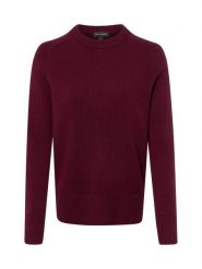 Franco Callegari Sweter z dzianiny merino Kobiety drobna dzianina czerwony, XXL. Czerwone swetry Franco Callegari, xxl, bez wzorów, z dzianiny, bez ramiączek. Za 299.95 zł.