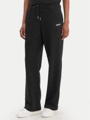 DKNY Sport Spodnie dresowe DP6P3794 Czarny Regular Fit. Czarne spodnie dresowe DKNY Sport, bez wzorów, z bawełny. Za 309.99 zł.