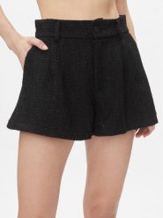 ViCOLO Spodnie materiałowe TR0950 Czarny Regular Fit. Czarne szorty ViCOLO, bez wzorów, z materiału. Za 249.99 zł.