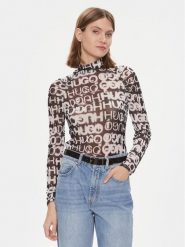 Hugo Bluzka Damaryllis 50505290 Kolorowy Slim Fit. Bluzki Hugo, xs, bez wzorów, z syntetyku, bez kołnierzyka, bez ramiączek. Za 499.99 zł.