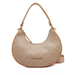 Torebka Valentino. Brązowe torebki klasyczne Valentino, bez wzorów, klasyczne, bez dodatków. Za 329.99 zł.