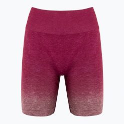 Spodenki treningowe damskie Gymshark Adapt Ombre Seamless. Czerwone szorty sportowe Gymshark, bez wzorów, na fitness i siłownię. Za 119.99 zł.