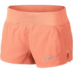 Nike Spodenki Do Biegania Damskie W Nk Eclipse 3in Short, Crimson Pulse S. Szorty sportowe marki Nike. W wyprzedaży za 135.00 zł.