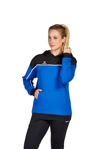 Sweat bluza z kapturem dla kobiet Erima Change. Czarne bluzy Erima, bez wzorów, z materiału, eleganckie, bez ramiączek, z kapturem. Za 263.15 zł.
