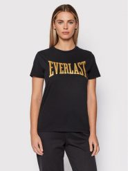 Everlast T-Shirt Lawrence 2 848330-50 Czarny Regular Fit. Czarne t-shirty Everlast, s, bez wzorów, z bawełny, bez kołnierzyka, bez ramiączek. Za 69.99 zł.