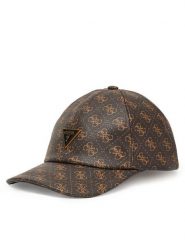 Guess Czapka z daszkiem AM9546 POL01 Brązowy. Brązowe czapki z daszkiem Guess, z aplikacjami, z materiału. Za 199.99 zł.