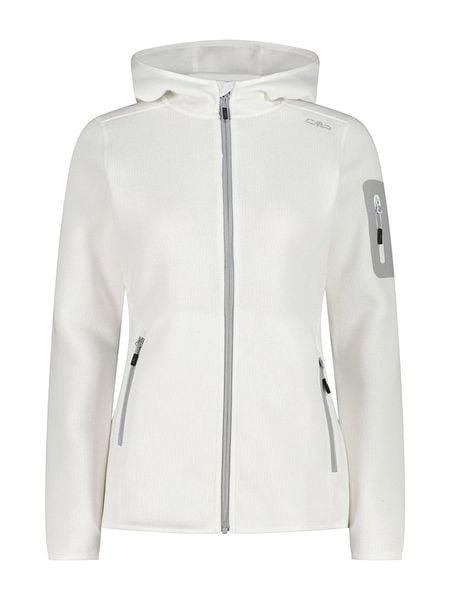 CMP Kurtka polarowa w kolorze białym rozmiar: 44. Białe kurtki CMP, bez wzorów, z materiału, bez kaptura. Za 152.62 zł.