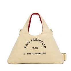 Torebka KARL LAGERFELD. Brązowe torebki klasyczne KARL LAGERFELD, bez wzorów, klasyczne, bez dodatków. Za 339.99 zł.