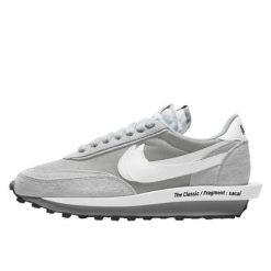 Buty do chodzenia dla dorosłych Nike LD Waffle Sacai Fragment Wolf Grey. Szare buty do biegania Nike, bez wzorów, z meshu, bez zapięcia, do biegania. Za 2,398.95 zł.