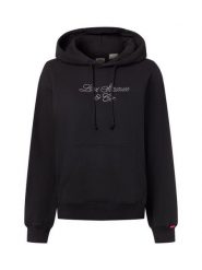 Levi's sweter z kapturem Kobiety Bawełna szary, S. Szare swetry Levi's, s, z aplikacjami, z bawełny, bez ramiączek. Za 229.95 zł.