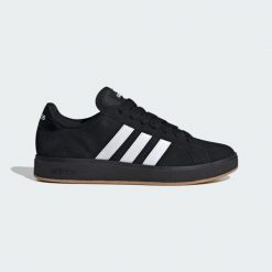 Buty Grand Court Base 00s. Białe buty treningowe adidas, bez wzorów, bez zapięcia. Za 279.00 zł.